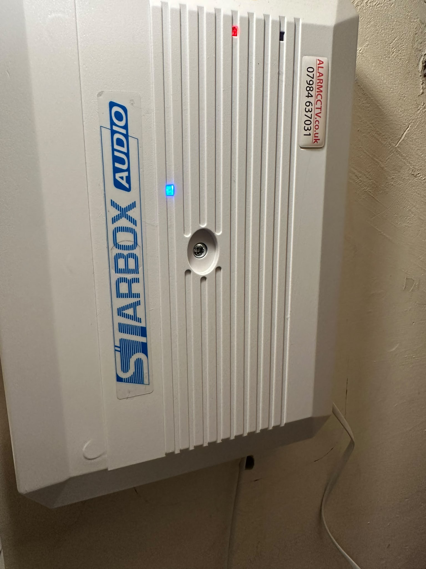 AlarmCCTV engineer install photo 113 — real intruder alarm, CCTV or access-control job completed at a customer property in the North West