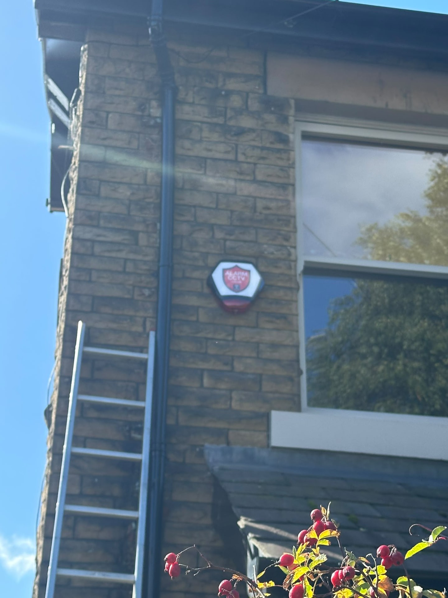 AlarmCCTV engineer install photo 123 — real intruder alarm, CCTV or access-control job completed at a customer property in the North West