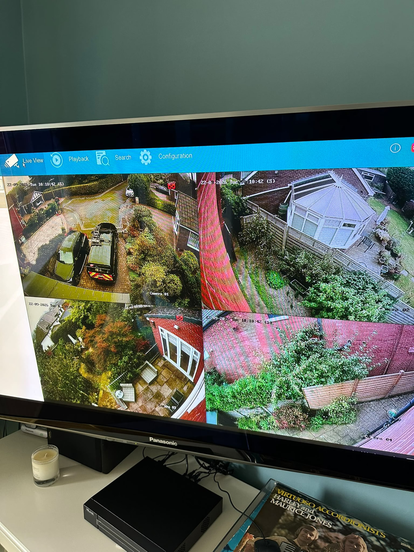 AlarmCCTV engineer install photo 125 — real intruder alarm, CCTV or access-control job completed at a customer property in the North West