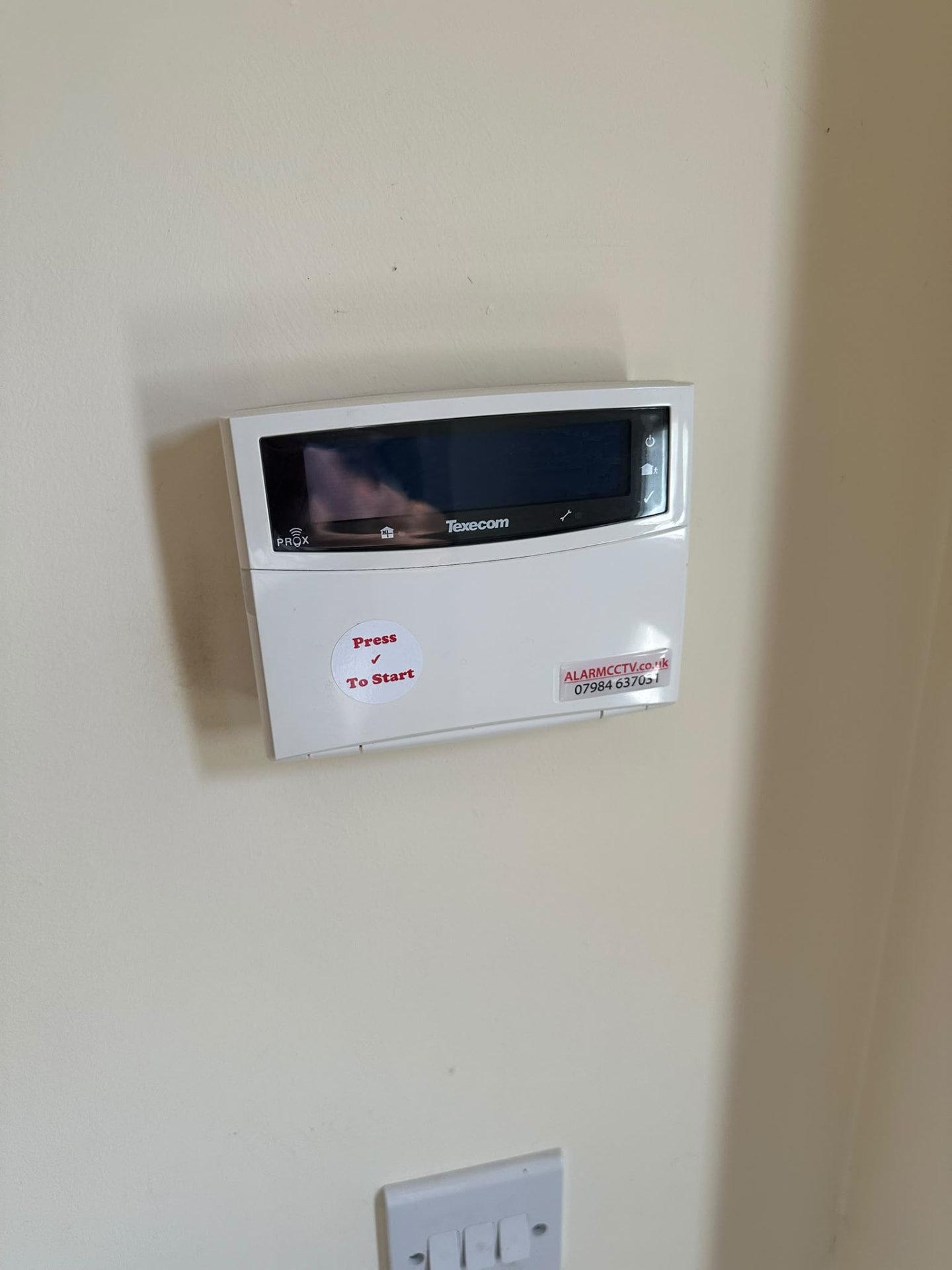 AlarmCCTV engineer install photo 134 — real intruder alarm, CCTV or access-control job completed at a customer property in the North West