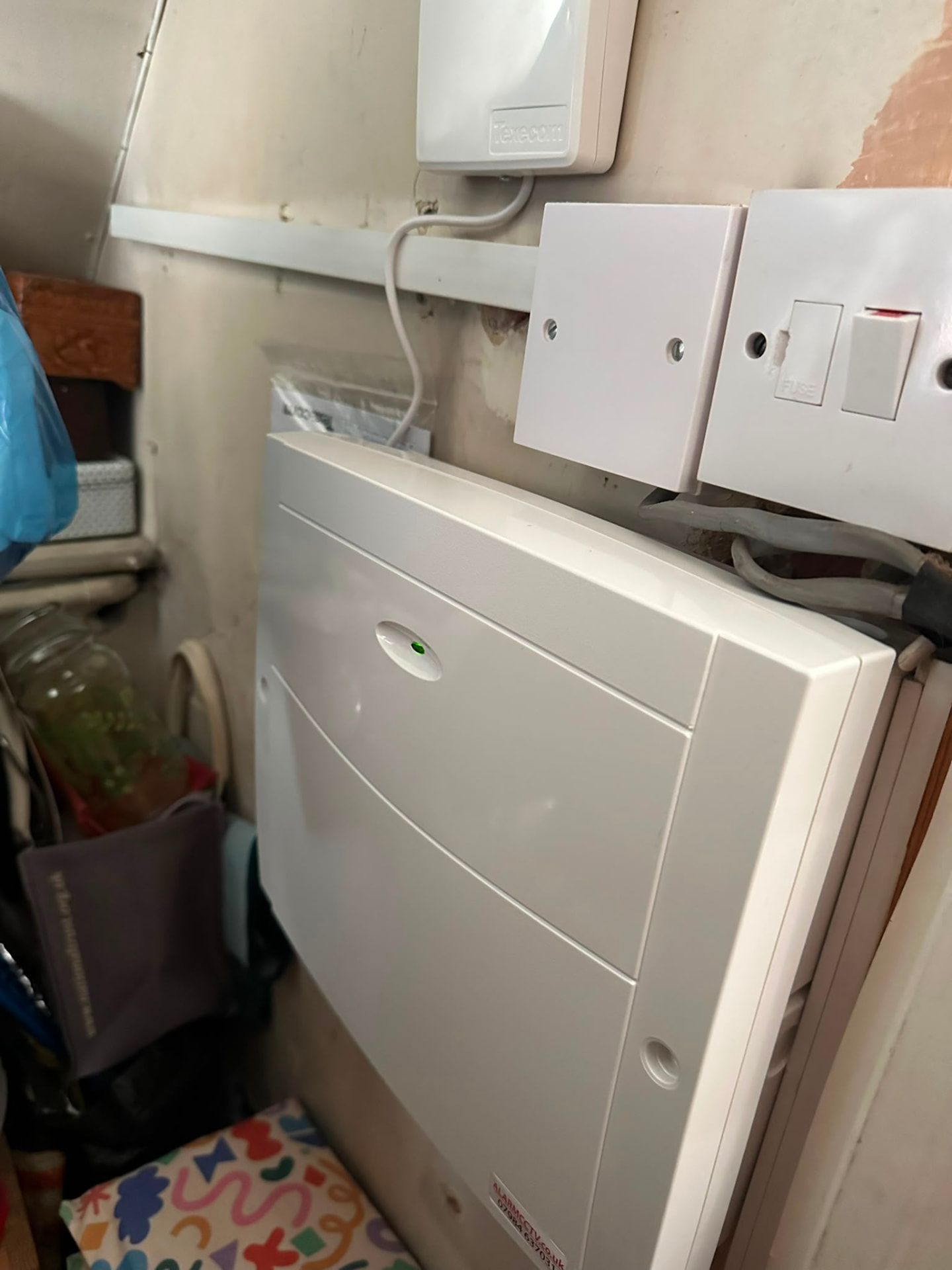 AlarmCCTV engineer install photo 66 — real intruder alarm, CCTV or access-control job completed at a customer property in the North West