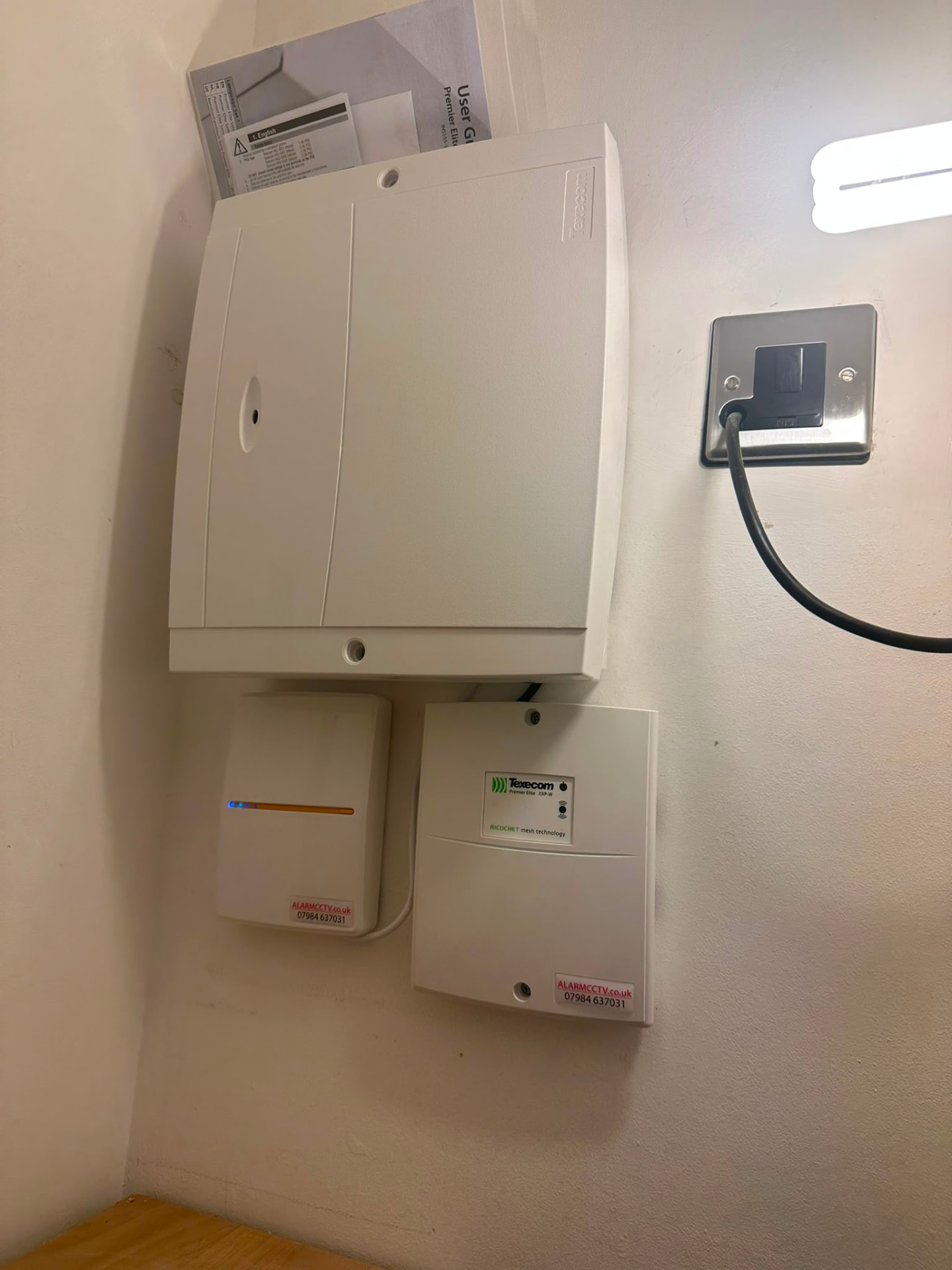 AlarmCCTV engineer install photo 71 — real intruder alarm, CCTV or access-control job completed at a customer property in the North West